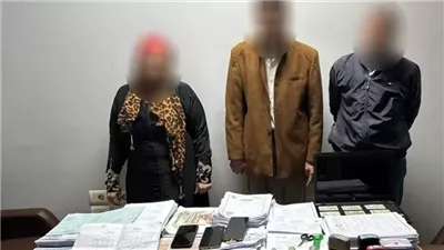 ضبط عصابة تزوير المحررات الرسمية في الدقهلية 