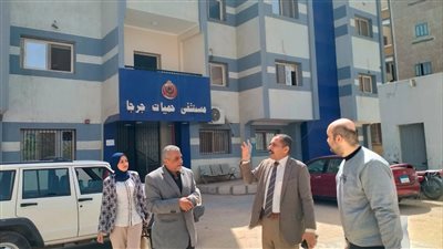 وكيل صحة سوهاج يتفقد 6 مستشفيات بالمحافظة 