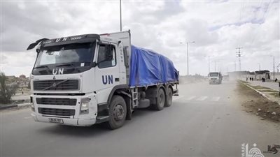 شاحنات المساعدات تصل شمال غزة.. فيديو