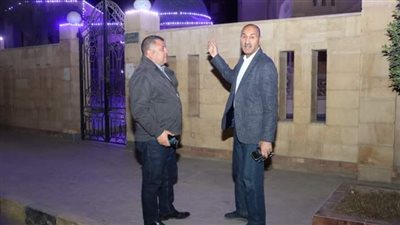 سكرتير بنى سويف يتفقد عدداً من المساجد استعداداً لشهر رمضان