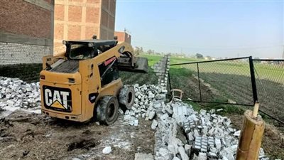 إزالة 238 حالة تعد على الأراضي من المرحلة الثانية بالموجة الــ22