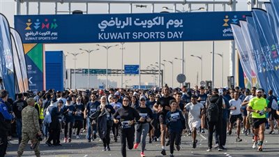 13 ألف متسابق يتقدمهم رئيس الوزراء دشنوا يوم الكويت الرياضي