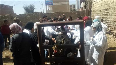 جامعة المنيا تُنظم قافلة بيطرية ببني مزار
