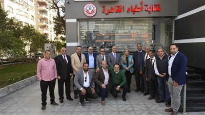 مجلس نقابة أطباء القاهرة يفتتح أعمال تطوير فرع النقابة بمدينة نصر 