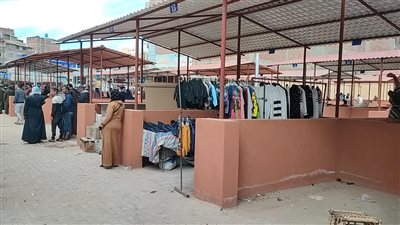  تشغيل تجريبي للسوق الحضري المطور بكفرالشيخ