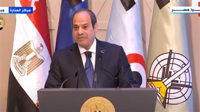 السيسي: مصر جابهت فكرًا منحرفًا استباح مستقبلنا (فيديو)