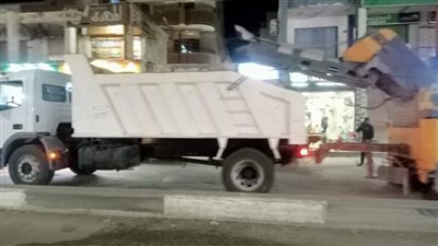 حملة ليلية مكبرة للنظافة العامة ورفع الإشغالات بمدينة طامية 