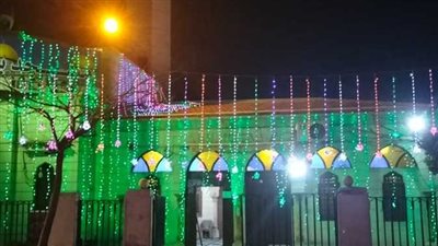 مساجد الإسكندرية تتزين لاستقبال شهر رمضان