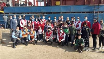 ميناء العريش يستقبل 2800 طن مساعدات طبية وغذائية تركية