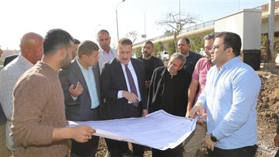 محافظ المنوفية يتفقد توسعات طريق قويسنا - شبين الكوم