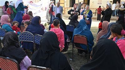 جامعة الفيوم تواصل فاعليات القوافل الشاملة بقرية البسيونية 