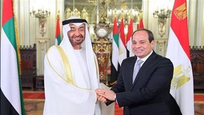 الرئيس السيسي يهنىء الشيخ محمد بن زايد بحلول شهر رمضان المبارك 