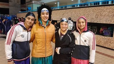 الصيد يواصل حصد المراكز الأولى في بطولة الجيزة الشتوية للسباحة
