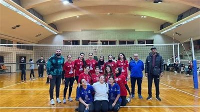 صيد الدقى يهزم الزهور فى بطولة الجمهورية للكرة الطائرة 19سنة انسات