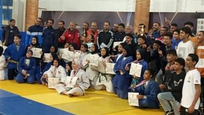 لاعبات المشروع القومي بسوهاج تتوجن ببطولة الجمهورية للجودو تحت 15 سنة 