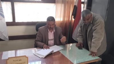 مدير تعليم نجع حمادي يتفقد مدرسة الشطبية الابتدائية 