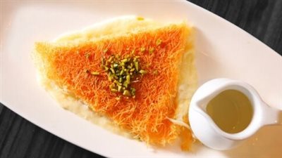 بدون فرن.. طريقة عمل كنافة بالمهلبية