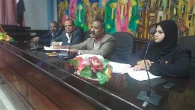 إجتماع لمناقشة ملف التعديات على الأراضى الزراعية بمركز قوص بقنا