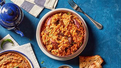 وصفات رمضانية.. طريقة عمل طاجن لسان عصفور باللحمة