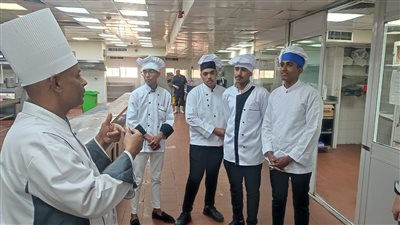 تدريب عملي بالفنادق لطلاب تكنولوجيا الأغذية بجامعة طيبة بالأقصر