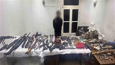  الداخلية: ضبط ورشة لتصنيع الأسلحة النارية بسوهاج