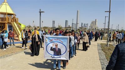 مسؤولو جهاز العاصمة الإدارية يستقبلون أعضاء مبادرة 