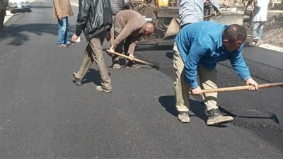 المنيا تواصل أعمال تطوير ورصف شوارع أبوقرقاص 