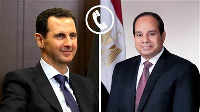 السيسي يهنىء بشار الأسد بحلول شهر رمضان المبارك