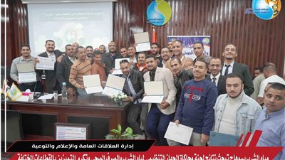 مياه سوهاج تبحث نتائج لجنة محاكاة الجهاز التنظيمى لمياه الشرب والصرف الصحي