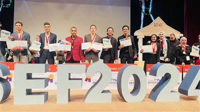 جامعة كفر الشيخ تحصد 14جائزة في معرض العلوم والهندسة 