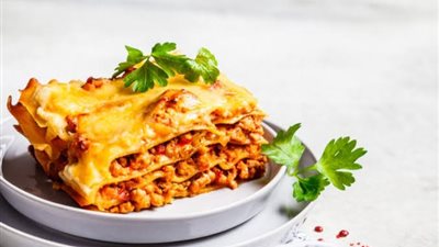 حضري صينية لازانيا باللحمة المفرومة لفطار رمضان| سهلة ولذيذة