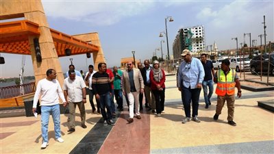 منع وجود التروسيكل .. محافظ أسوان يشدد على إنهاء مشروع ممشى أهل مصر 