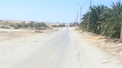 محافظ أسوان يوجه بتنفيذ أعمال التسوية لطريق منيحة بكوم أمبو لتسهيل حركة سيارات السيرفيس