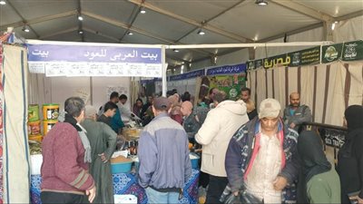 محافظ الجيزة يتابع توافر السلع بمعرض أهلا رمضان بامبابة