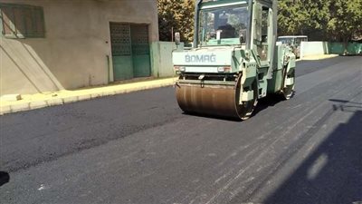 رصف طرق وشوارع  ديرمواس بالمنيا 