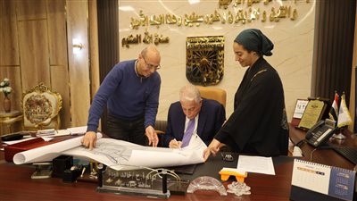 محافظ جنوب سيناء يعتمد المخطط الاستراتيجى العام لمدينة أبو زنيمة