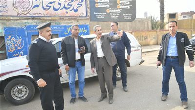 محافظ الغربية  يتابع أعمال الرصف والتطوير بزفتى