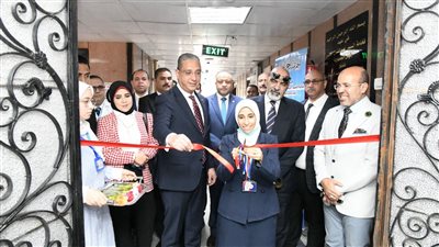 الانصاري يفتتح عدداً من الاقسام والوحدات بمستشفى التأمين الصحي بالفيوم 