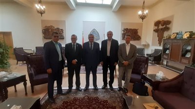 رئيس جامعة الزقازيق يستقبل وكيل وزارة المالية بالشرقية 