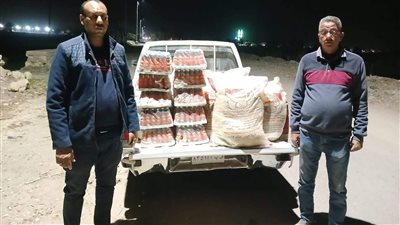 ضبط 1573 عبوة من السلع الغذائية منتهية الصلاحية بالفيوم 