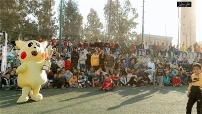 إقبال كبير على الدورة الرمضانية لكرة القدم بمركز شباب مرصفا ببنها