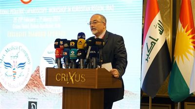 أشرف شحاتة رئيسًا للمجموعة الدولية للجراحات مناظير الأطفال بالشرق الأوسط