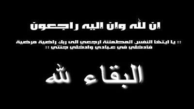 النائب الدكتور أيمن محسب رئيس مجلس إدارة مؤسسة الوفد الإعلامية يتقدم بخالص العزاء إلى الأستادة دينا دياب 