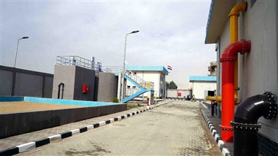 محطة صرف صحي المنشاه بتكلفة 250 مليون جنيه ضمن حياة كريمة 