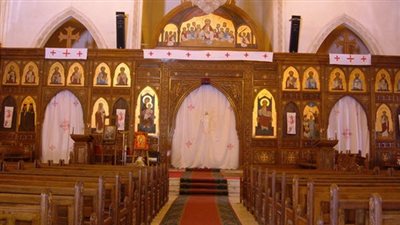 كنيسة القديس جوارجيوس تشهد طقوس ومراسم روحية غداً