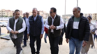 وزير الصحة يتفقد المستشفى الجديد بالعبور ويشدد على سرعة الانتهاء من الأعمال الإنشائية 