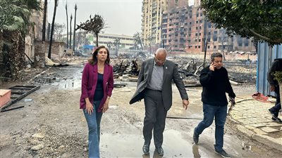 وزيرة الثقافة: تشكيل لجنة متخصصة بشكل عاجل لحصر خسائر وأضرار حريق 