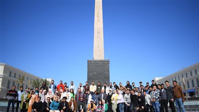 العلمين الجديدة تستقبل وفداً من أساتذة وطلاب كلية التخطيط العمراني بجامعة القاهرة 
