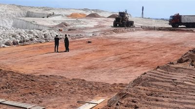 رأس  غارب تتابع تنفيذ وإنشاء 28 عمارة إسكان متميز 