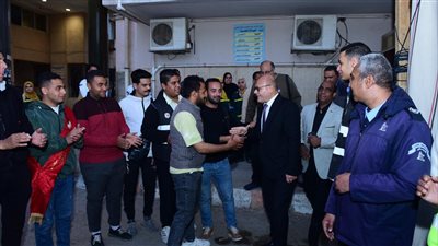 النعماني يشارك رفقاء الخير إفطار رمضان بمستشفيات جامعة سوهاج